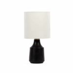 Canayan Black and Natural Resin Table Lamp - Image 2