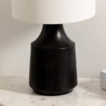 Canayan Black and Natural Resin Table Lamp - Image 4