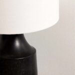 Canayan Black and Natural Resin Table Lamp - Image 5