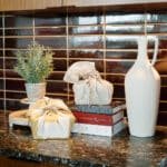 Charlotte Pitcher Vase - Eco-Friendly Aluminum & Mango Wood Home Decor for Sustainable Entertaining - Image 4