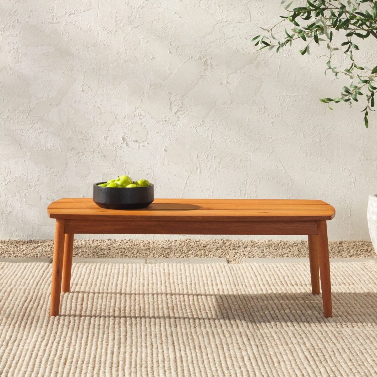 Circa Modern Solid Wood Patio Coffee Table - Image 2