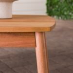 Circa Modern Solid Wood Patio Coffee Table - Image 7