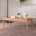 Circa Modern Solid Wood Patio Coffee Table - Image 4