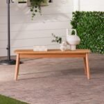 Circa Modern Solid Wood Patio Coffee Table - Image 5