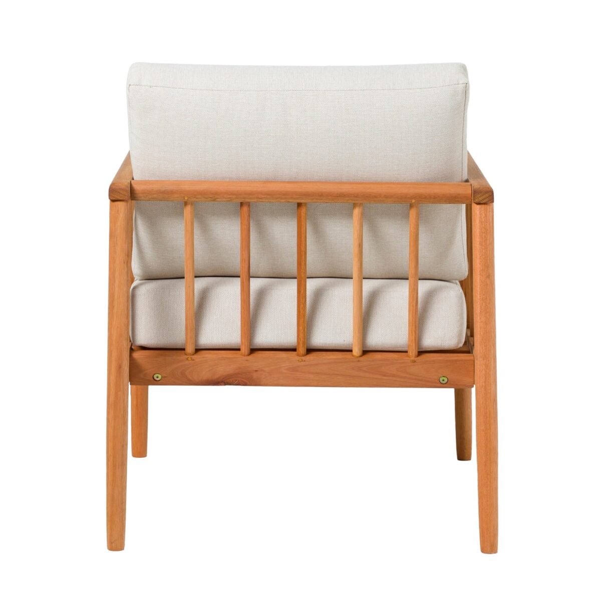 Circa Modern Solid Wood Spindle Patio Lounge Chair - Image 6