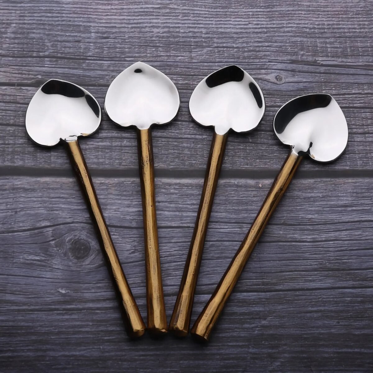 CAMELLIA HEART SPOON 4 PC. SET - Image 2
