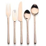 Camellia PVD Flatware, 5-Pc. Place Setting - Image 10