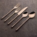Camellia PVD Flatware, 5-Pc. Place Setting - Image 6