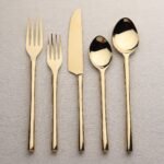 Camellia PVD Flatware, 5-Pc. Place Setting - Image 3