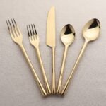 Camellia PVD Flatware, 5-Pc. Place Setting - Image 2