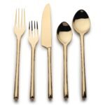 Camellia PVD Flatware, 5-Pc. Place Setting - Image 5