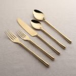 Camellia PVD Flatware, 5-Pc. Place Setting - Image 4