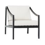 Cologne Modern Solid Wood Outdoor Lounge Chair - Image 3