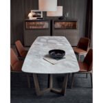 Marble Dining Table Rectangular Polished and Eased Edge - Image 4