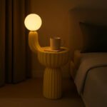 Cactus Bedside Table + Lamp - Image 10