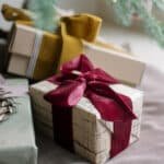 Burgundy Hand Dyed Velvet Ribbon - 10 Yards Each, Set of 2 for Elegant Gift Wrapping & Holiday Decor - Image 2