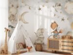 Forest Friends Wallpaper - Peel and Stick Nursery Mural - Image 6