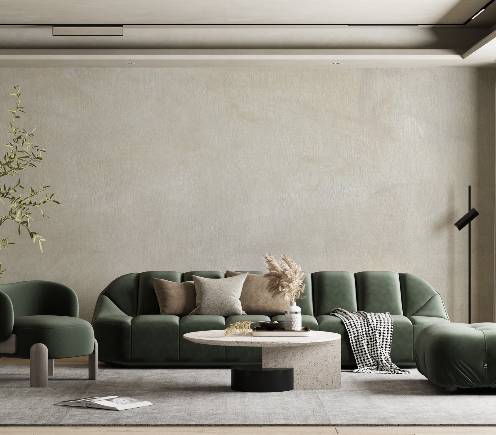 Luxury Venetian Plaster Wallpaper Mural - Image 5