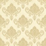 Rococo Reverie - Cream Damask Wallpaper - Image 2