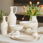 Charlotte Serving Bowl - Eco-Friendly Aluminum & Mango Wood Collection for Modern Entertaining - Image 6