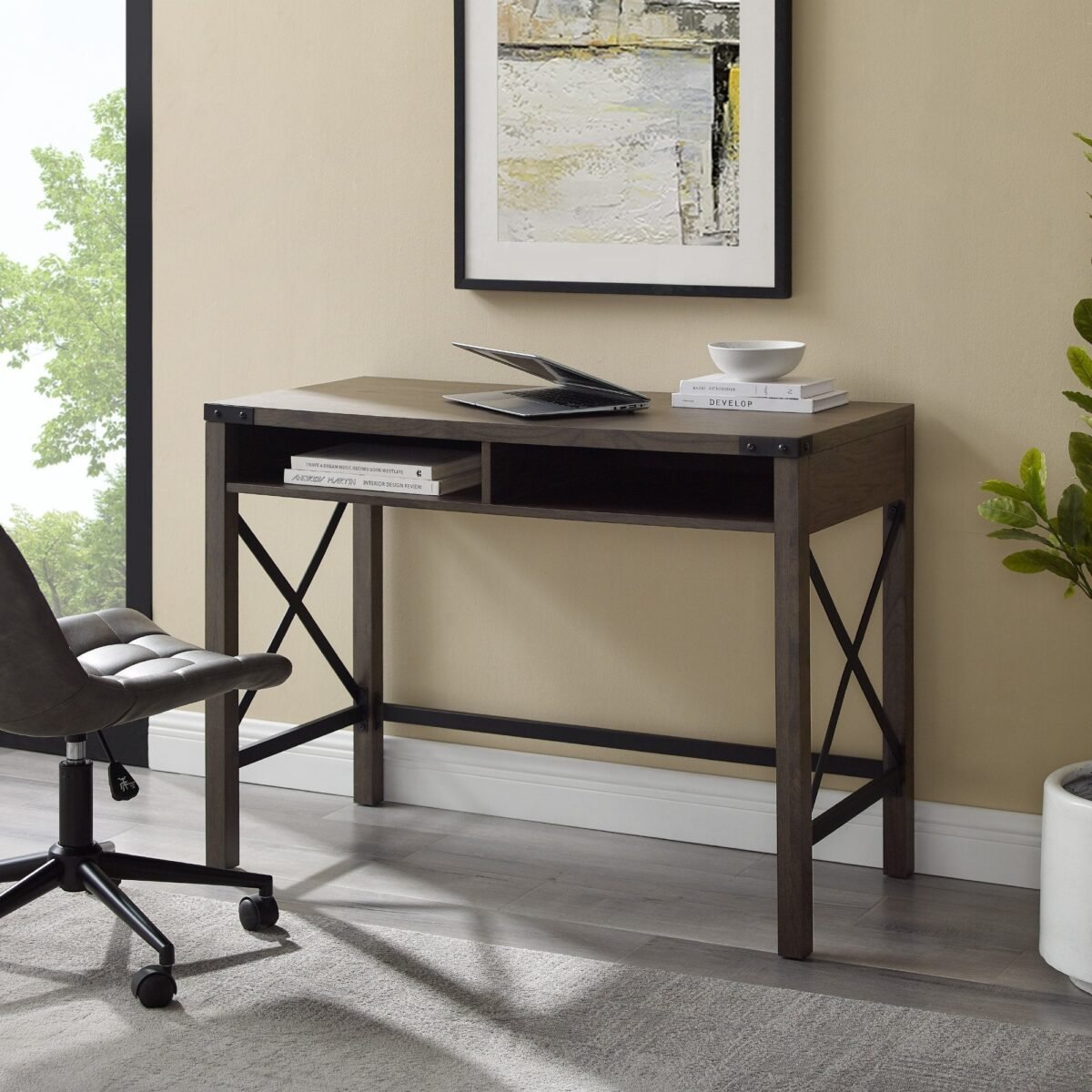 Metal X Desk - Image 1