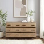 Danae Modern Wood and Metal L-Leg Dresser - Image 3
