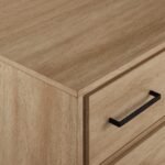 Danae Modern Wood and Metal L-Leg Dresser - Image 4