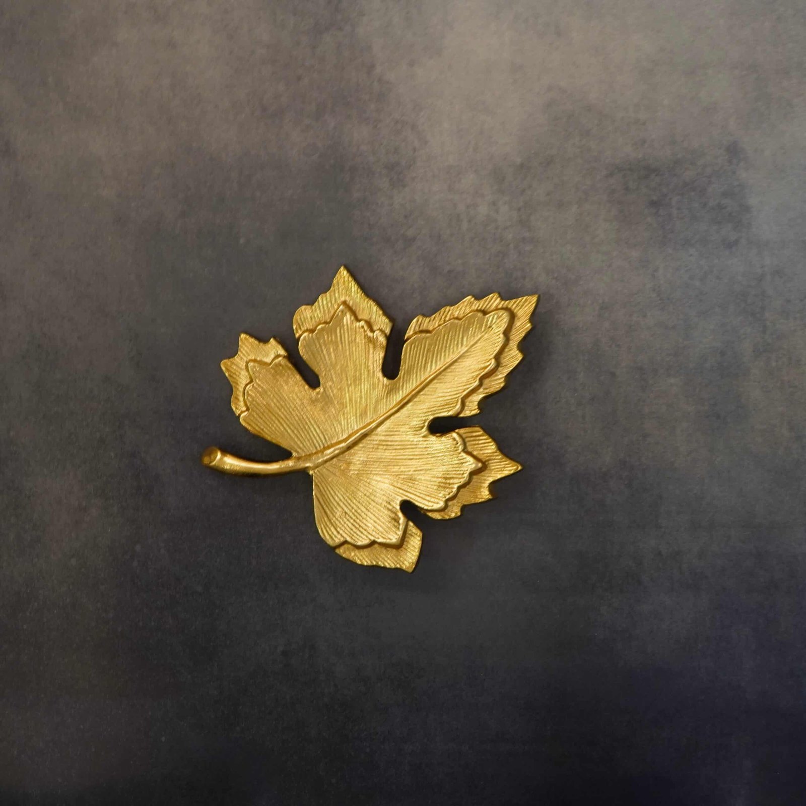 DSC02031 Golden Grape Leaf wall Decor, Small - Image 1