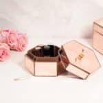 Multi-purpose Organiser box in Rose Gold, Small - Image 3