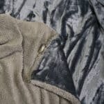 Grey Reversible Ultra-Soft Plush Sherpa Throw Blanket, Double Bed Size 90 x 100" - Image 3