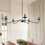 Ellie 5-Light Elegant Industrial Dimmable Chandelier - Image 8