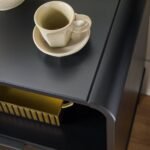 Elias Modern Curved-Frame Solid Wood Nightstand - Image 13