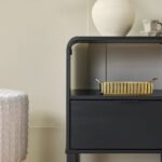 Elias Modern Curved-Frame Solid Wood Nightstand - Image 14