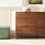Elias 6-Drawer Contemporary Dresser with Curved Top - Image 15