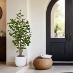 4' Lifelike Faux Potted Eucalyptus Tree in Chic Pot for Elegant Home Decor - Image 8