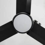 42 Inch Rhine Indoor/Wet Outdoor IP65 Black Anywhere Waterproof Ceiling Fan with LED Light and Convenient Hanging Hook - Image 17