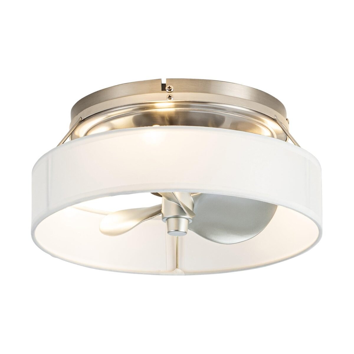 Vaczon 13" Modern Flush Mount Ceiling Fan - Image 1