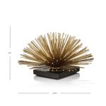 Star Burst Gold/Black Figurine Decor, Medium - Image 4