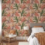 Pink Flamingo Pattern Wallpaper - Image 6