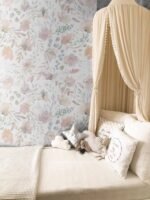 Delicate Watercolor Flowers Stick on Wallpaper - Image 6