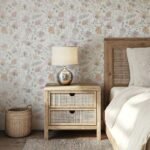 Delicate Watercolor Flowers Stick on Wallpaper - Image 3