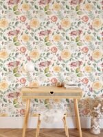 Colorful Floral Wallpaper - Image 5