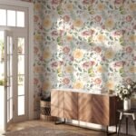 Colorful Floral Wallpaper - Image 6