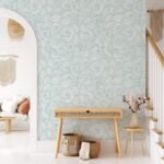 Japanese Blue Waves Pattern Wallpaper - Image 4