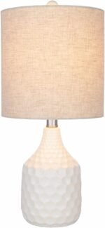Gulmarrad Textured Ivory Ceramic Table Lamp - Image 10