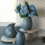 Handcrafted 8.5" Warm Grey Aluminum Vase with Stylish Handle - Elegant Home Decor Accent - Image 4