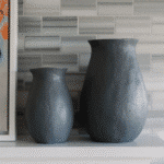 Handcrafted Warm Grey Aluminum Vase - Unique Decorative Home Accent by CG Hunter - Image 13