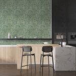 Art Deco Green and Gold Wallpaper - Image 5