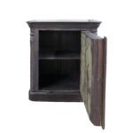 Farmhouse Style Distressed Antique Door Large Nightstand Cabinet - Image 5