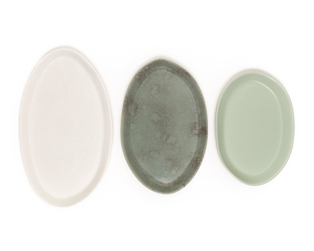 3 Piece Serving Platter Set - Image 2